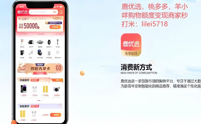 鹿优选额度怎么套