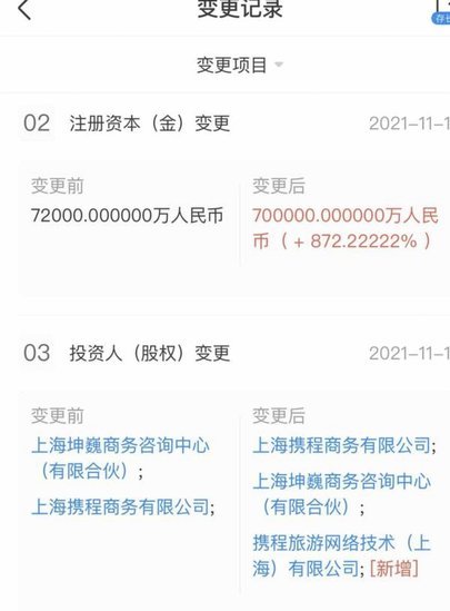 携程拿去花哪个银行放款