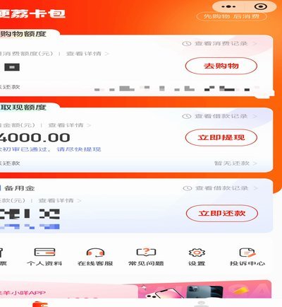 羊小咩600额度怎么套