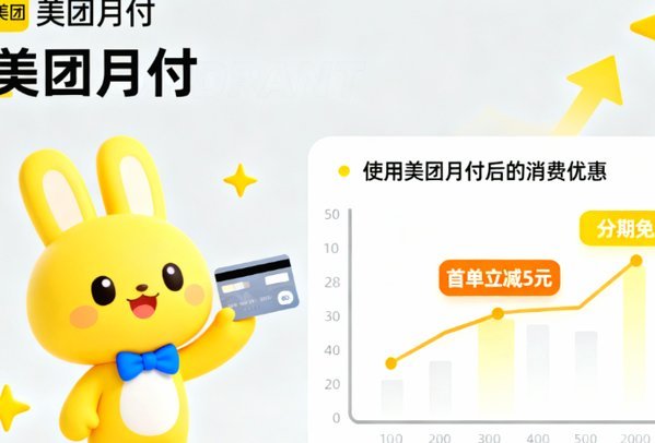 美团月付如何体现信用价值？